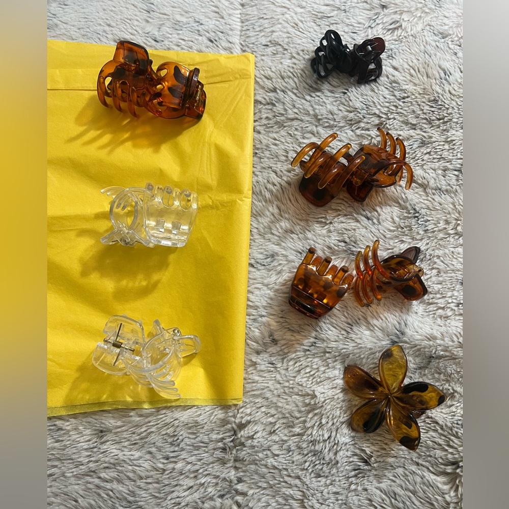 Bundle of hair clips